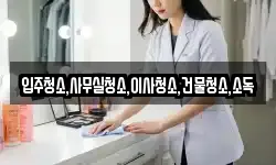 입주청소,사무실청소,이사청소,건물청소,소독