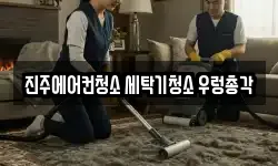 진주에어컨청소 세탁기청소 우렁총각