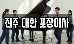 진주 대한 포장이사