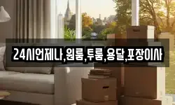 24시언제나,원룸,투룸,용달,포장이사