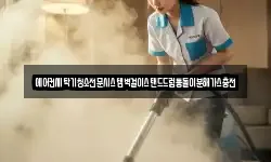 에어컨세탁기청소전문시스템벽걸이스탠드드럼통돌이분해가스충전