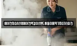 에어컨청소시스템에어컨벽걸이스탠드통돌이세탁기청소가스충전