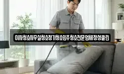 이사청소사무실청소정기청소입주청소전문업체정성클린