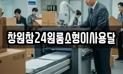 창원참24원룸소형이사용달