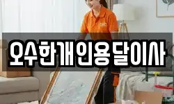 오수한개인용달이사