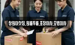 창원이삿짐,원룸투룸,포장이사,모범이사