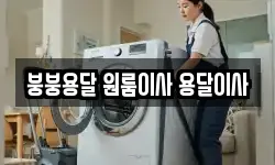 붕붕용달 원룸이사 용달이사