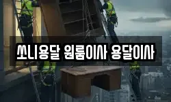 쏘니용달 원룸이사 용달이사