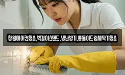 창원에어컨청소,벽걸이스탠드,냉난방기,통돌이드럼세탁기청소