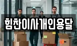힘찬이사개인용달