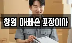 창원 아빠손 포장이사