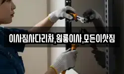 이사짐사다리차,원룸이사,모든이삿짐