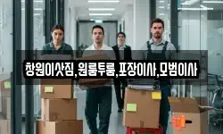 창원이삿짐,원룸투룸,포장이사,모범이사