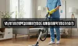 냉난방기시스템벽걸이에어컨청소드럼통돌이세탁기청소가스충전