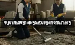 냉난방기시스템벽걸이에어컨청소드럼통돌이세탁기청소가스충전