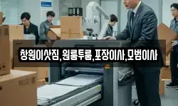 창원이삿짐,원룸투룸,포장이사,모범이사