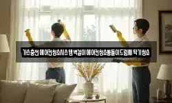가스충전에어컨청소시스템벽걸이에어컨청소통돌이드럼세탁기청소
