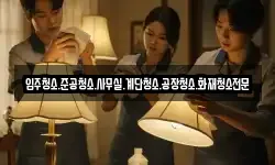 입주청소.준공청소.사무실.계단청소.공장청소.화재청소전문