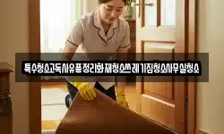 특수청소고독사유품정리화재청소쓰레기집청소사무실청소