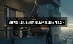옷대박중기,미니포크레인,미니굴삭기,미니굴착기,철거