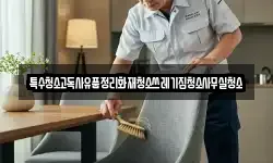 특수청소고독사유품정리화재청소쓰레기집청소사무실청소
