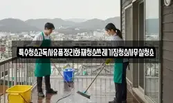 특수청소고독사유품정리화재청소쓰레기집청소사무실청소