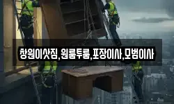 창원이삿짐,원룸투룸,포장이사,모범이사