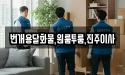 번개용달화물,원룸투룸,진주이사
