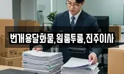 번개용달화물,원룸투룸,진주이사