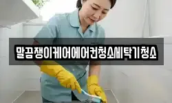 말끔쟁이케어에어컨청소세탁기청소