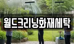 월드크리닝화재세탁