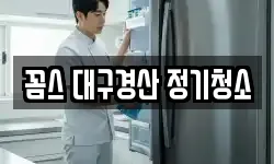 꼼스 대구경산 정기청소