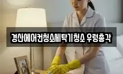경산에어컨청소세탁기청소 우렁총각