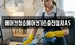 에어컨청소에어컨가스충전설치AS