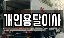 개인용달이사