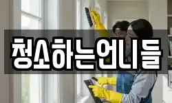 청소하는언니들