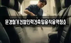 문경철거건설인력건축일용직용역청소