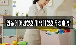 안동에어컨청소 세탁기청소 우렁총각