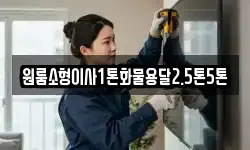 원룸소형이사1톤화물용달2.5톤5톤