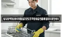 빌딩외벽청소방수창틀실리콘로프작업슁글선홈통설치우레탄방수