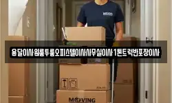 용달이사원룸투룸오피스텔이사사무실이사1톤트럭반포장이사