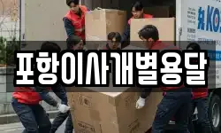 포항이사개별용달