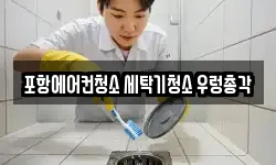 포항에어컨청소 세탁기청소 우렁총각