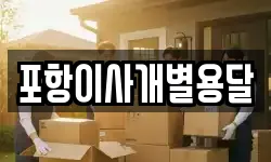 포항이사개별용달
