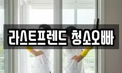 라스트프렌드 청소오빠