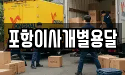 포항이사개별용달
