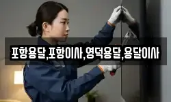포항용달,포항이사,영덕용달,용달이사