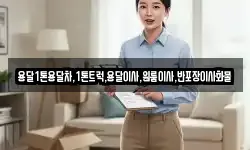 용달1톤용달차,1톤트럭,용달이사,원룸이사,반포장이사화물