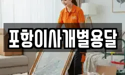 포항이사개별용달