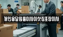 개인용달원룸이사이삿짐포장이사
